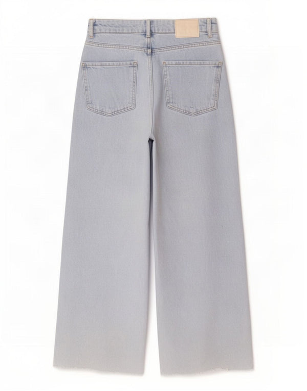 Zara Jean large pour femme EU 36 XS W26 L26 Bleu