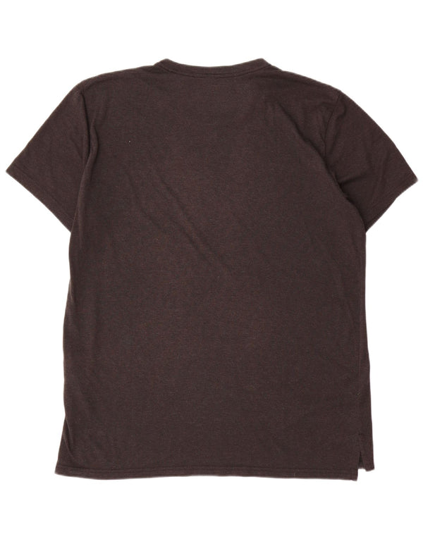 Nike Hommes Dri Fit Graphic T-Shirt Haut Large Gris Polyester