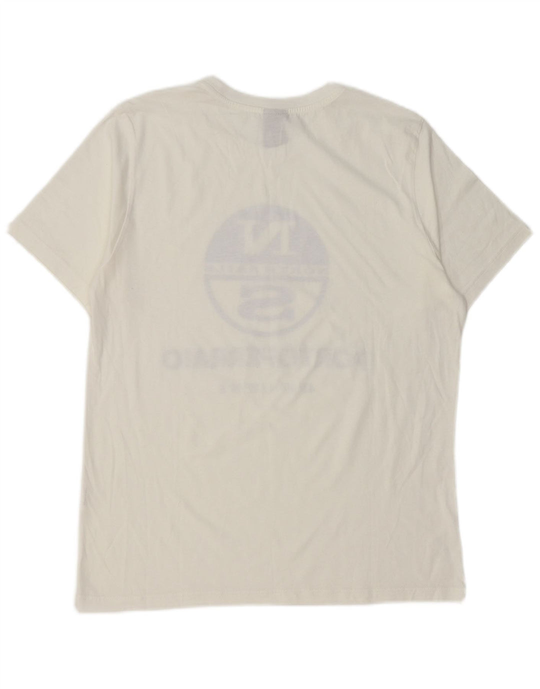 North Sails T-shirt graphique pour hommes, grand, blanc