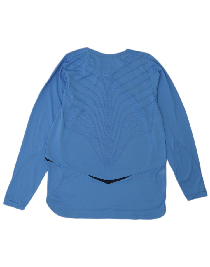 Umbro Haut à Manches Longues Homme Bleu Colorblock Polyester
