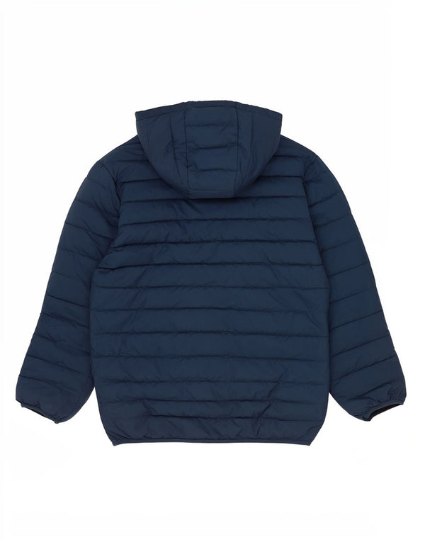 Quiksilver Veste matelassée à capuche pour garçon 13-14 ans Large Bleu Marine Polyester