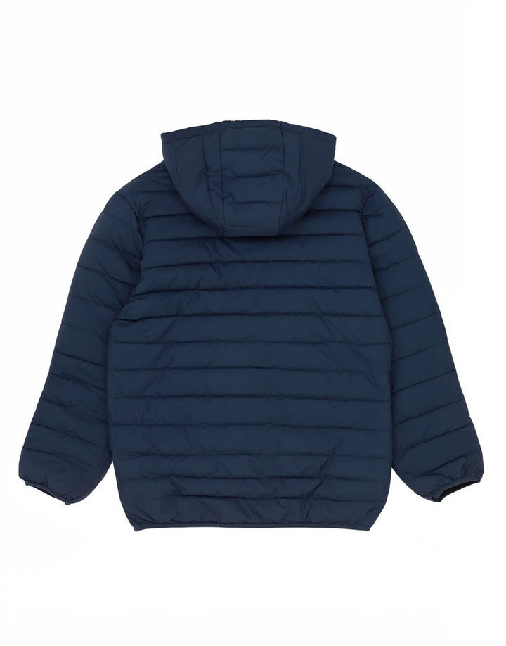 Quiksilver Veste matelassée à capuche pour garçon 13-14 ans Large Bleu Marine Polyester
