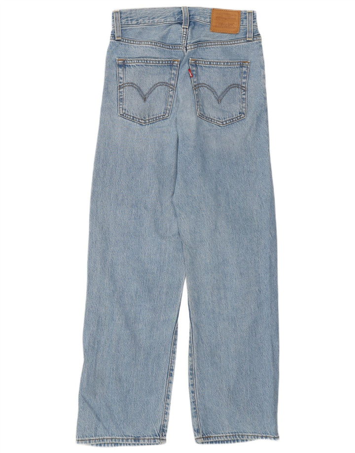 Levi's Jean Droit Ribcage Femme W24 L27 Bleu Coton
