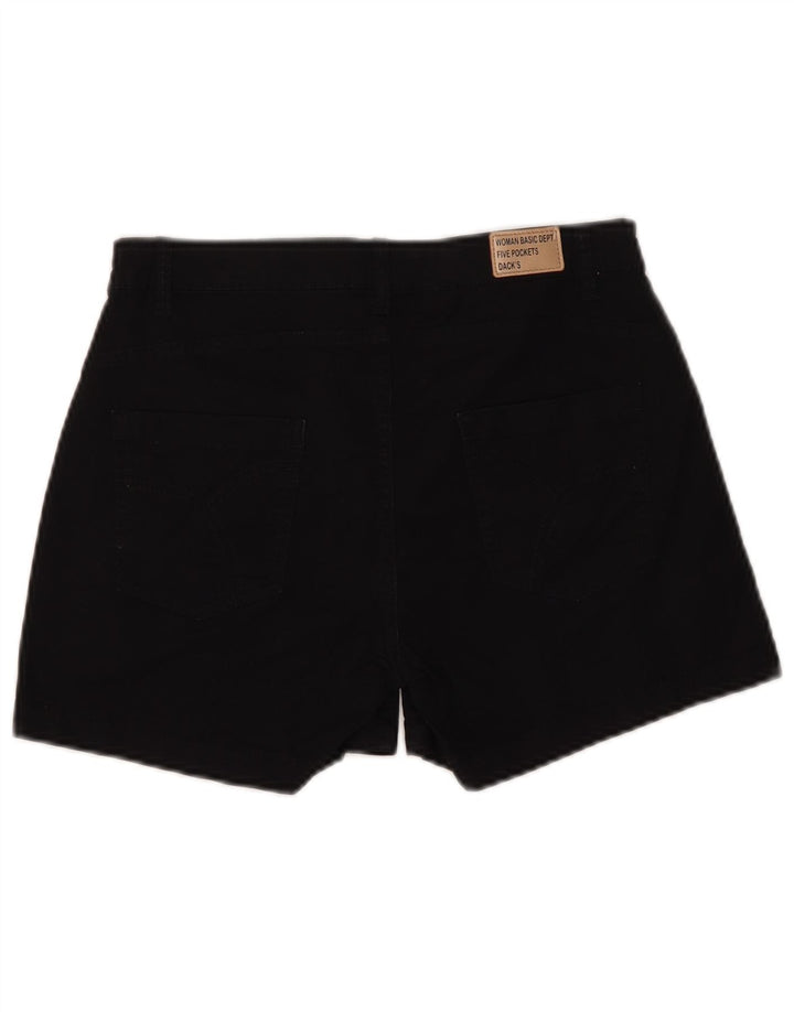 Dack's Short en jean coupe droite pour femme IT 42 Medium W28 Coton noir