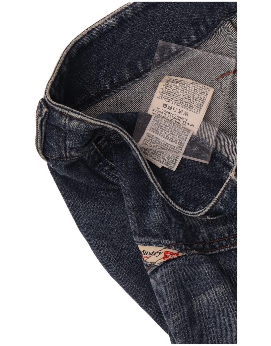 Jean Bootcut Femme Diesel W32 L32 Bleu Coton