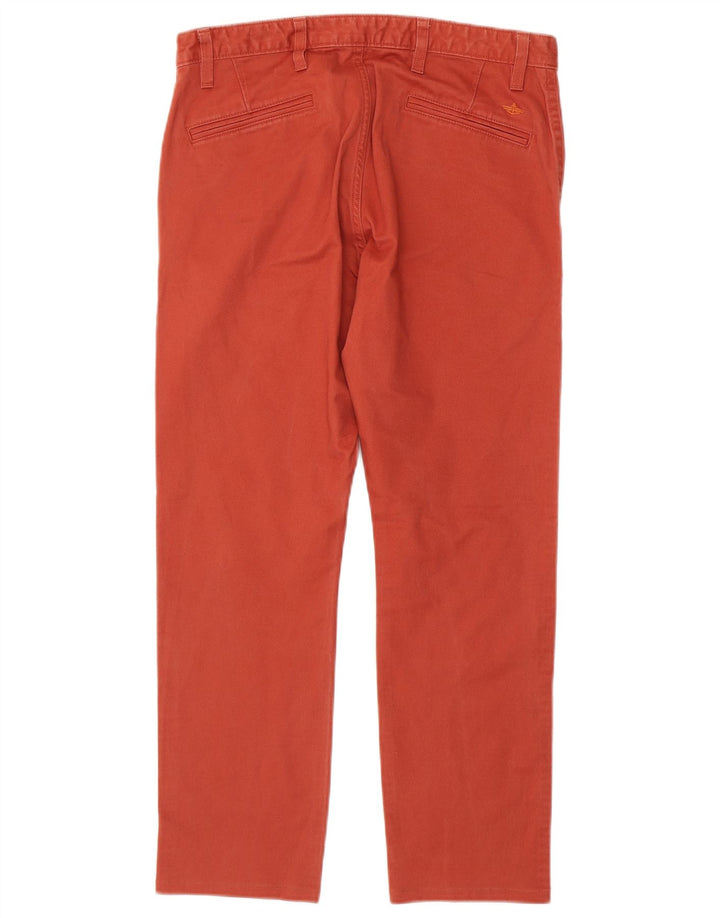 DOCKERS Pantalon Chino Droit Homme W34 L28 Rouge