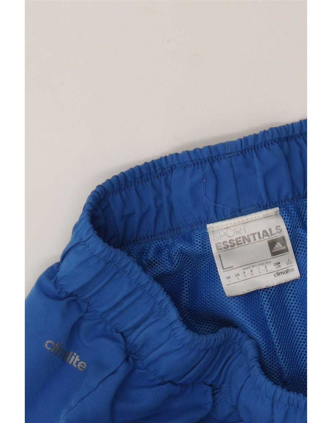 Adidas Short de sport Climalite pour homme, grand bleu