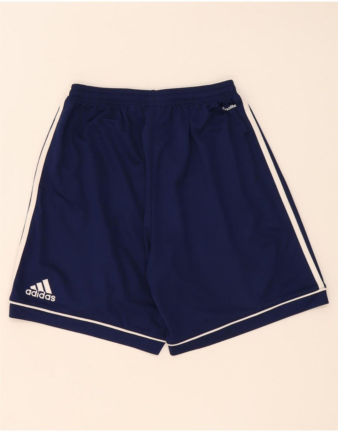 Adidas Short de Sport Climalite Homme Bleu Marine Moyen