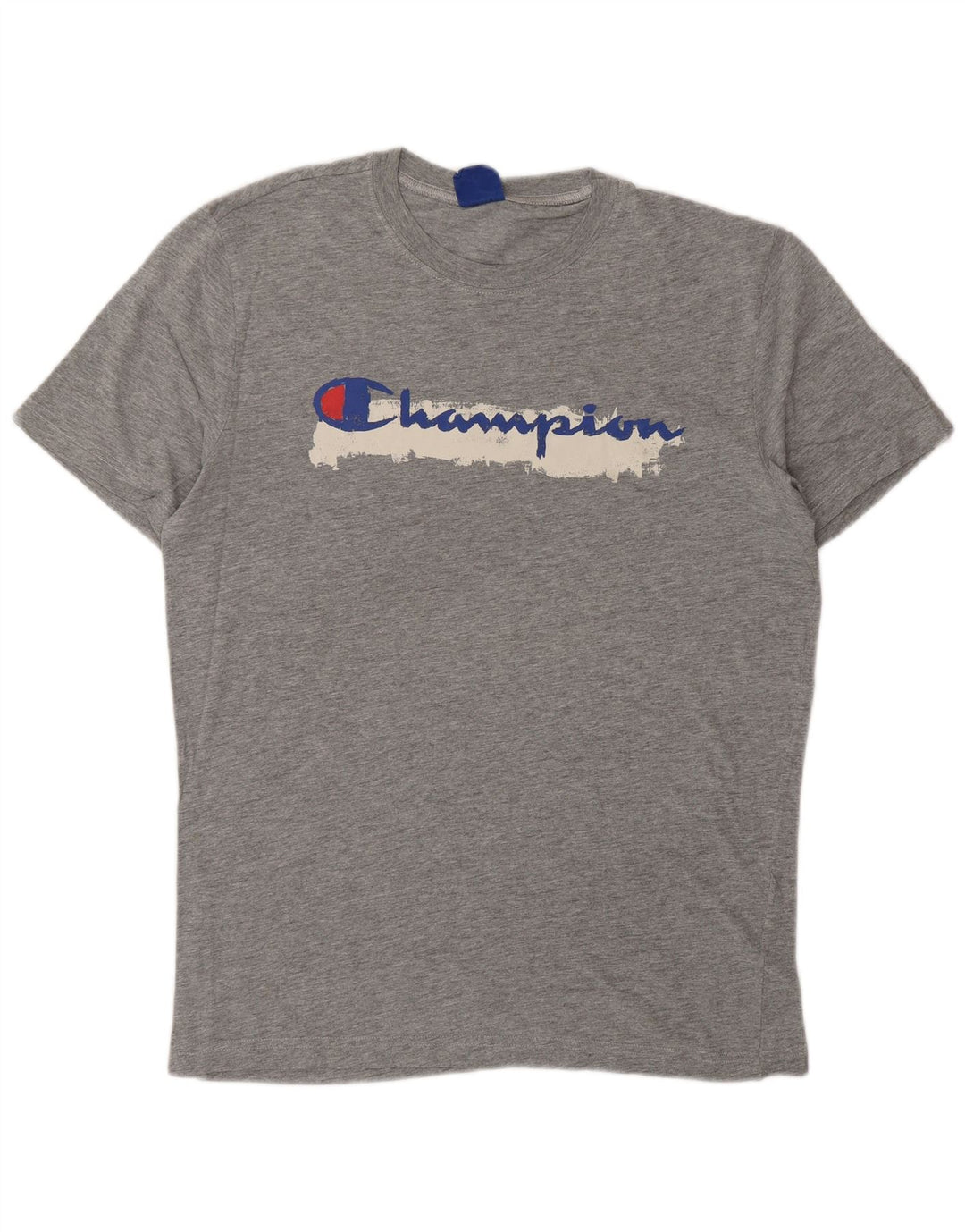 CHAMPION T-Shirt Graphique Homme Grand Gris Moucheté
