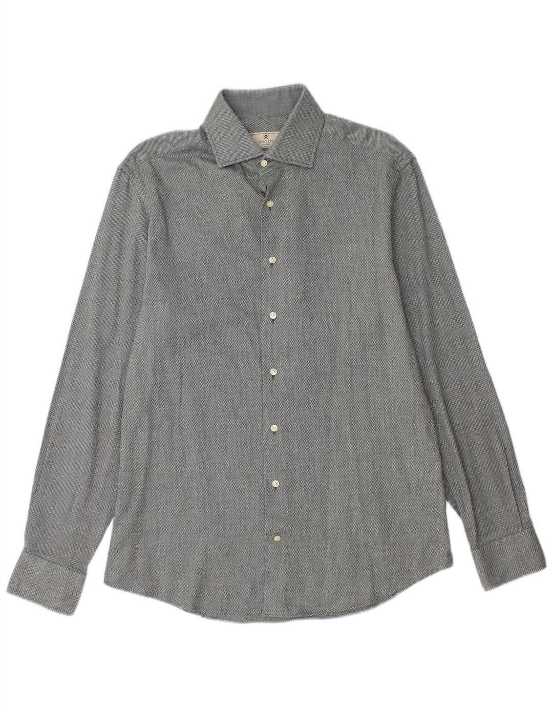 HACKETT Chemise Slim Fit Homme Gris Moyen Coton