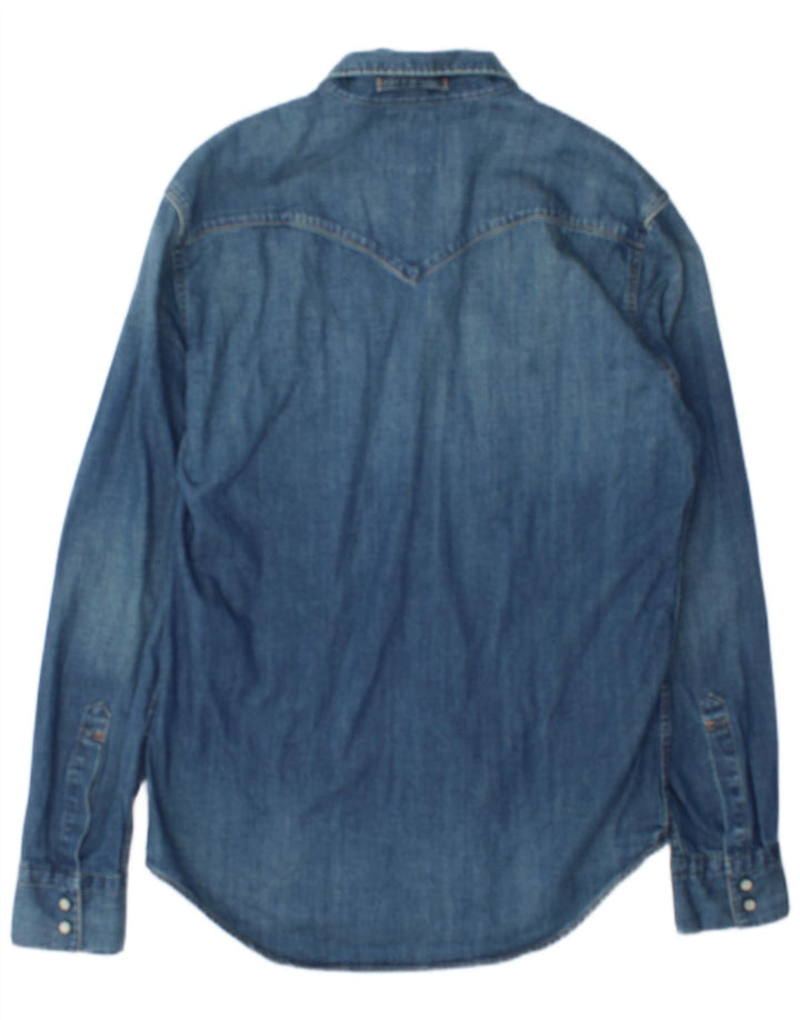 Levi's Chemise en Jean Homme Bleu Moyen