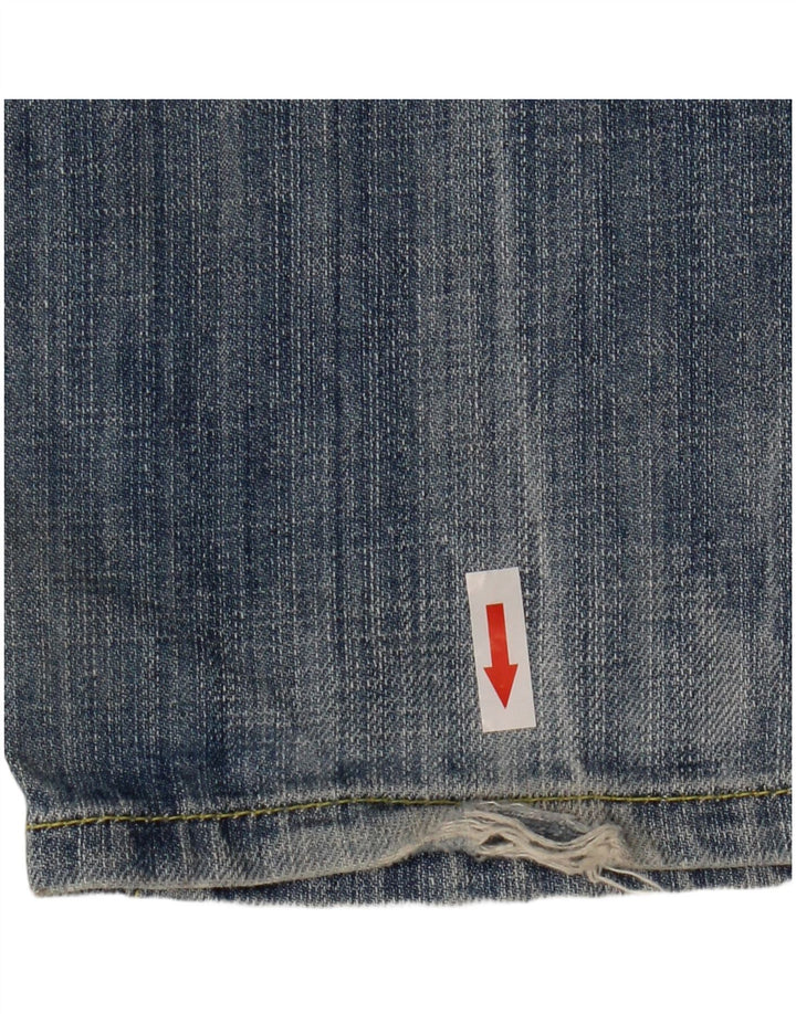 Armani Jeans Slim en détresse pour hommes W32 L34 coton bleu