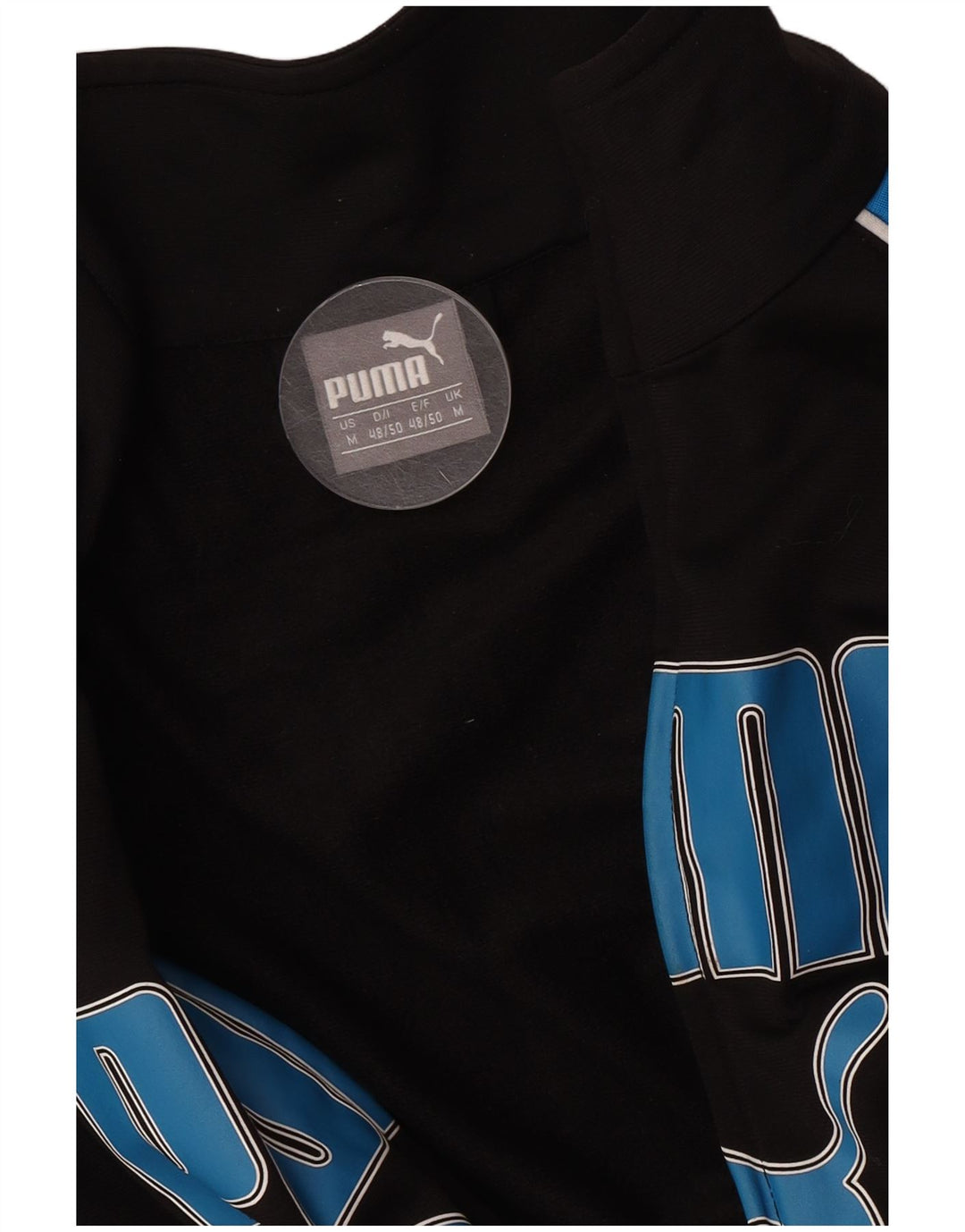 Puma Veste de Survêtement Homme Noir Medium Colourblock