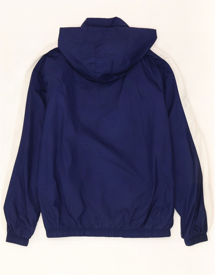 Nike Veste de survêtement à capuche pour homme Taille S en nylon color block bleu marine