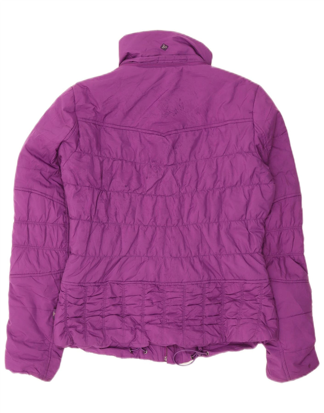 Prana Veste matelassée pour femme UK 16 Large Violet Polyester