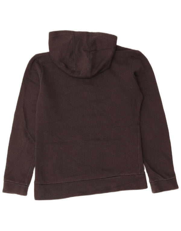 ADIDAS Pull à capuche graphique pour femme UK 14 Large Noir