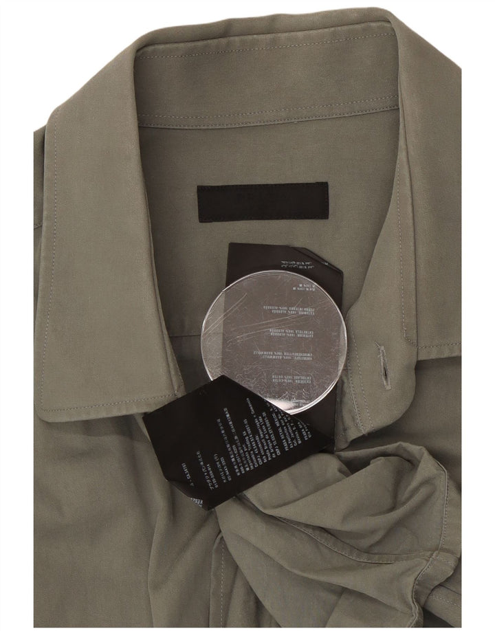 Prada Chemise Homme XL Kaki Coton