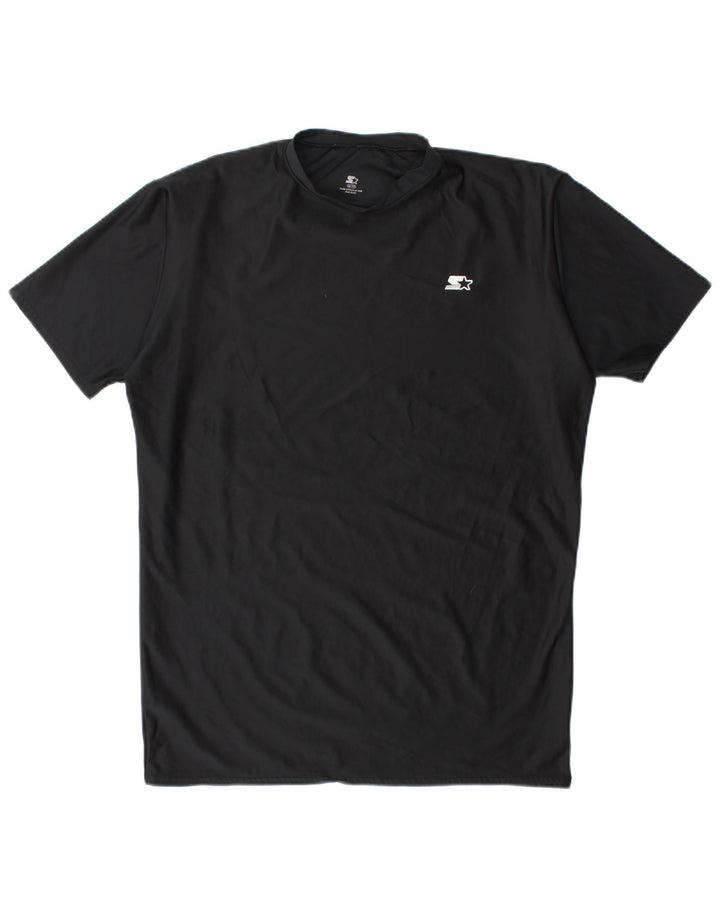 Starter T-Shirt Homme Haut 3XL Noir