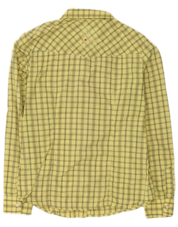 Think Pink Chemise Femme UK 14 Medium Yellow Check