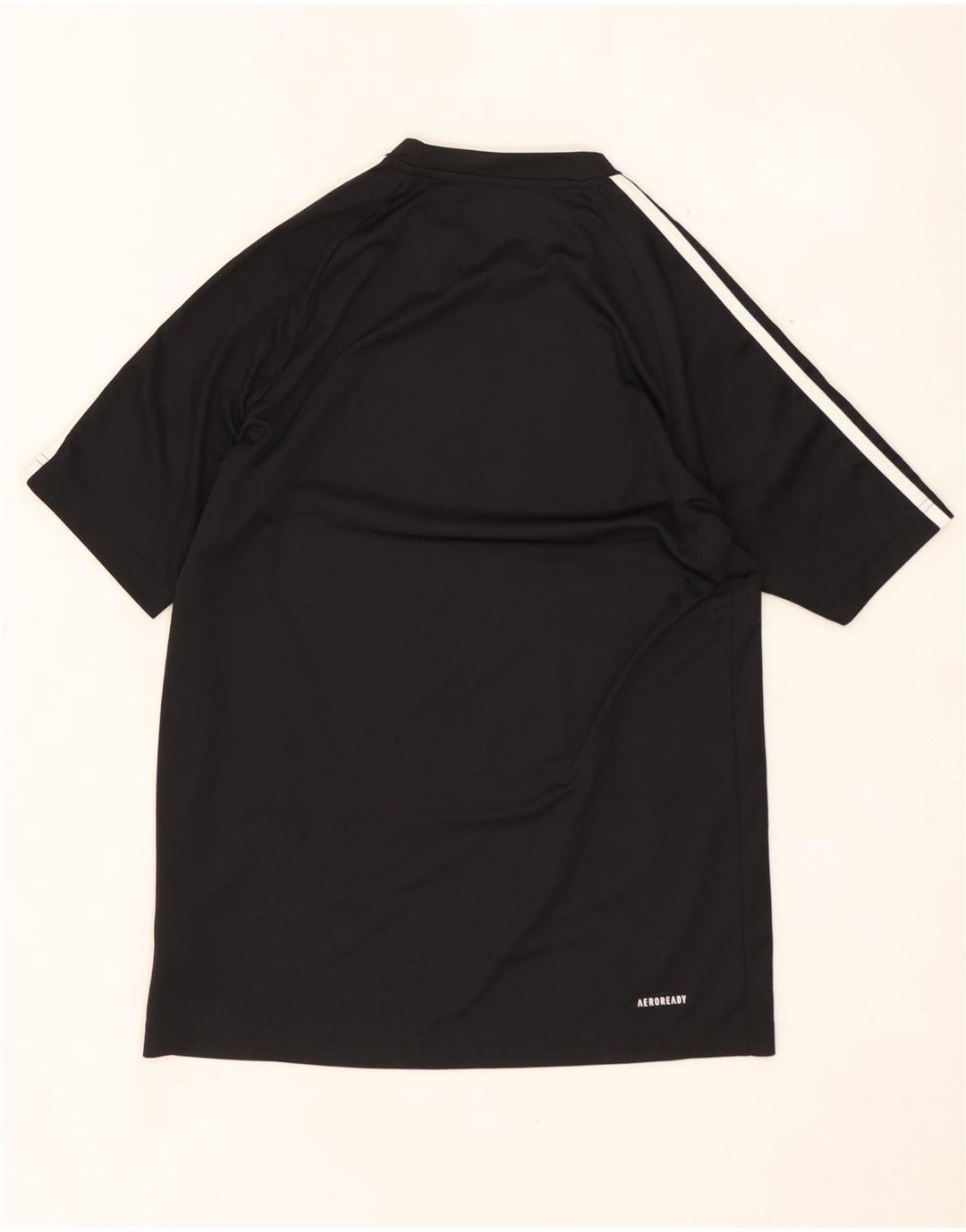 ADIDAS Hommes Aeroready T-Shirt Haut Petit Noir Polyester