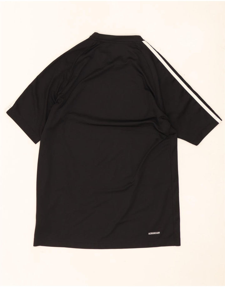 ADIDAS Hommes Aeroready T-Shirt Haut Petit Noir Polyester