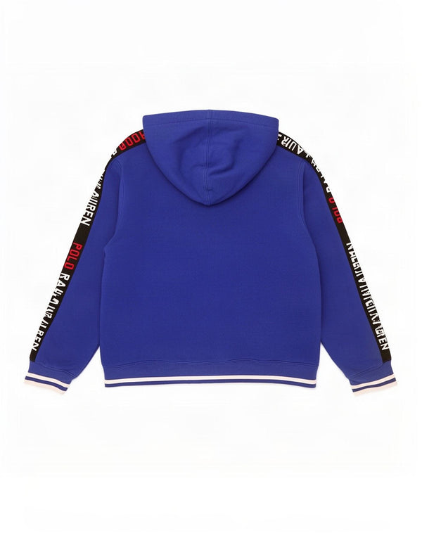 Polo Ralph Lauren Pull à capuche zippé pour garçon 14-15 ans Grand Bleu