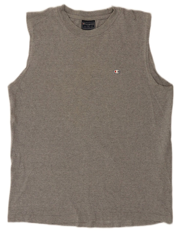 Champion Débardeur Homme Gris Moyen