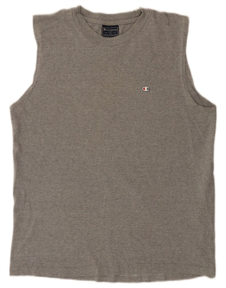 Champion Débardeur Homme Gris Moyen