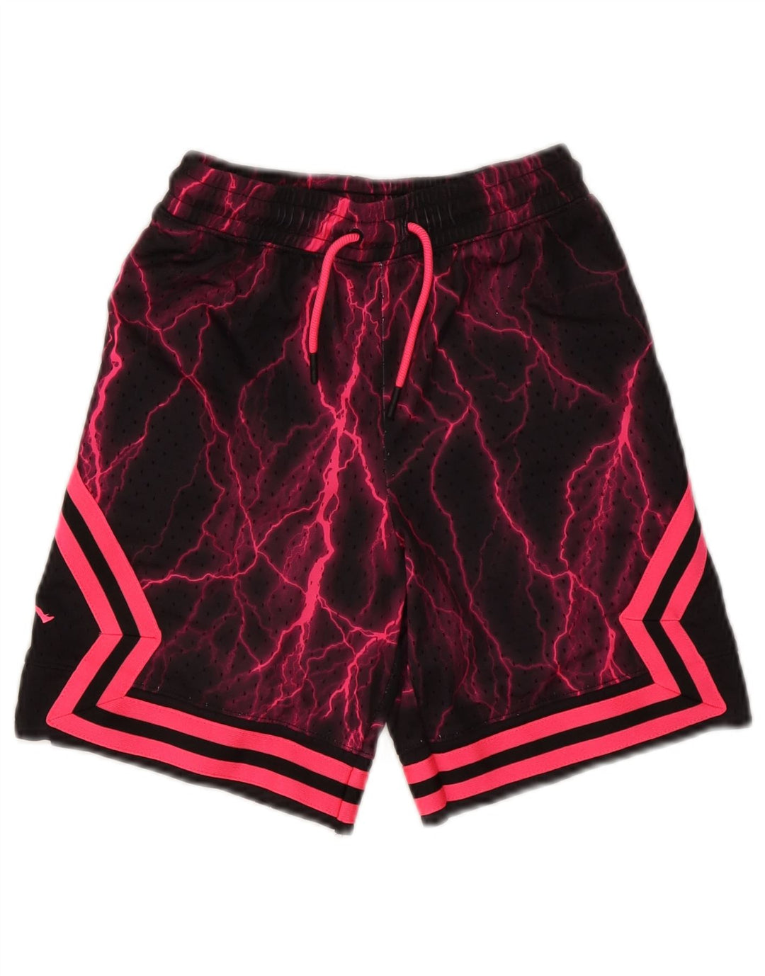Jordan Short de sport à motif abstrait pour garçon 10-11 ans Noir moyen