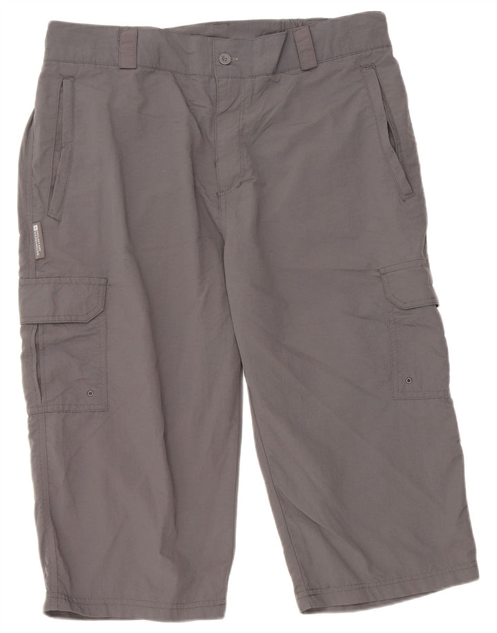 Mountain Warehouse Bermuda cargo pour homme W34 en nylon gris Taille L