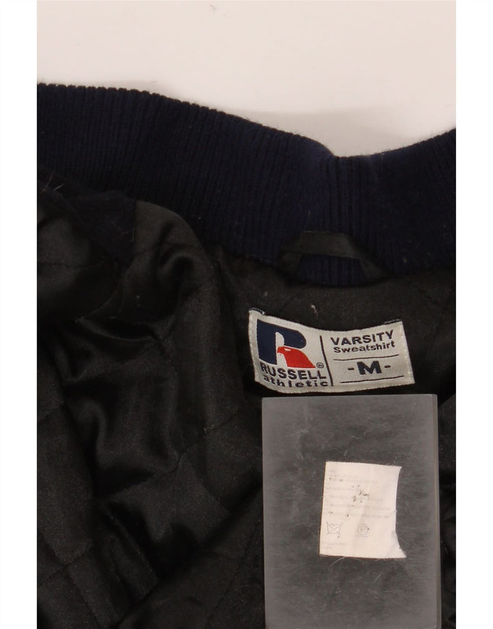 Russell Athletic Veste universitaire pour homme UK 38 Bleu marine moyen College
