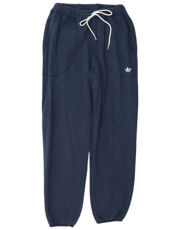 Adidas Pantalon de survêtement pour homme en coton bleu marine Taille L