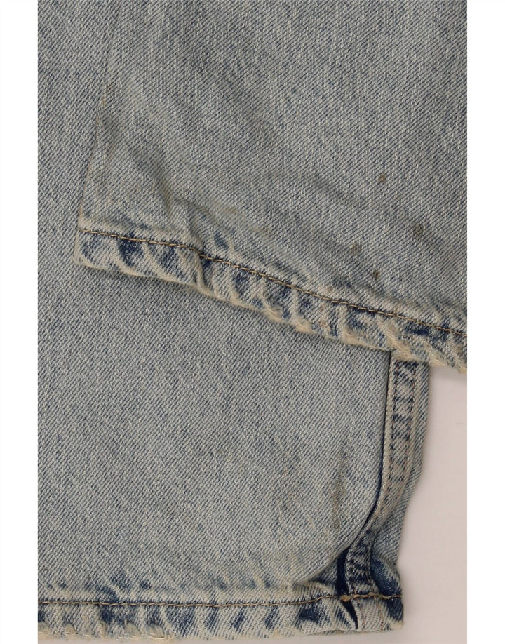 Jean droit femme ZARA EU 40 moyen W30 L28 coton bleu