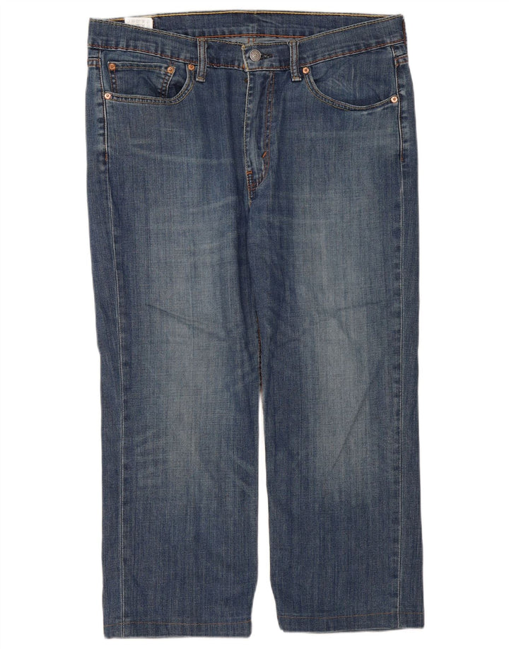 Levi's Jean Capri Femme W36 L23 Bleu Coton