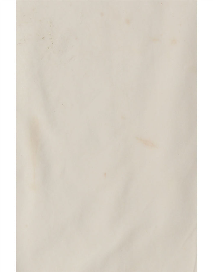 ADIDAS T-Shirt Femme UK 18 XL Blanc Cassé