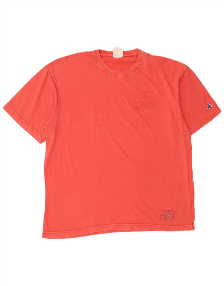 Champion T-Shirt Homme Petit Orange