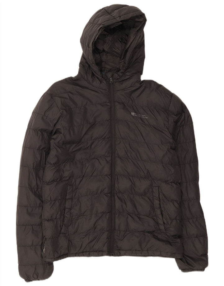 Mountain Warehouse Veste rembourrée à capuche pour homme UK 38 Medium Noir Nylon