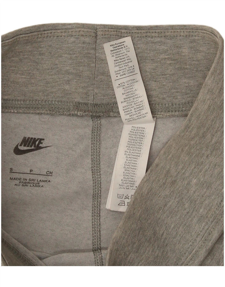 Leggings graphiques Nike pour femmes UK 10 petit coton gris