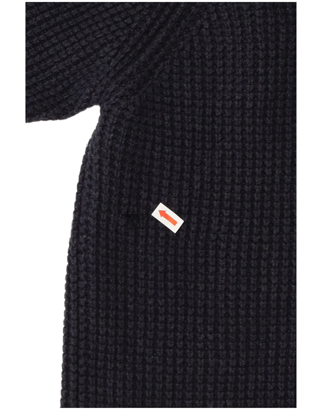 Gant Pull col châle homme bleu marine moyen coton