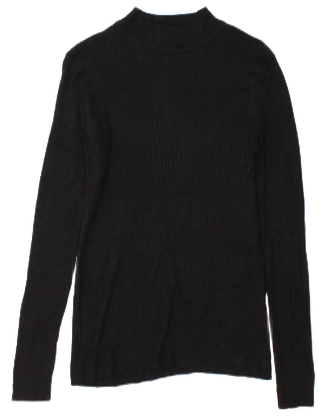 Marks & Spencer Haut à manches longues pour femme UK 44 Medium Noir Viscose