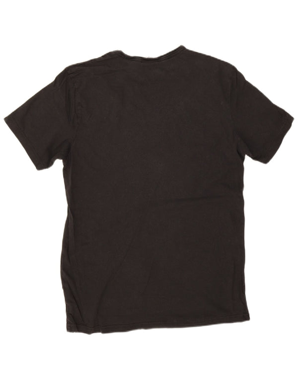 Calvin Klein T-Shirt Graphique Homme Noir Moyen Coton