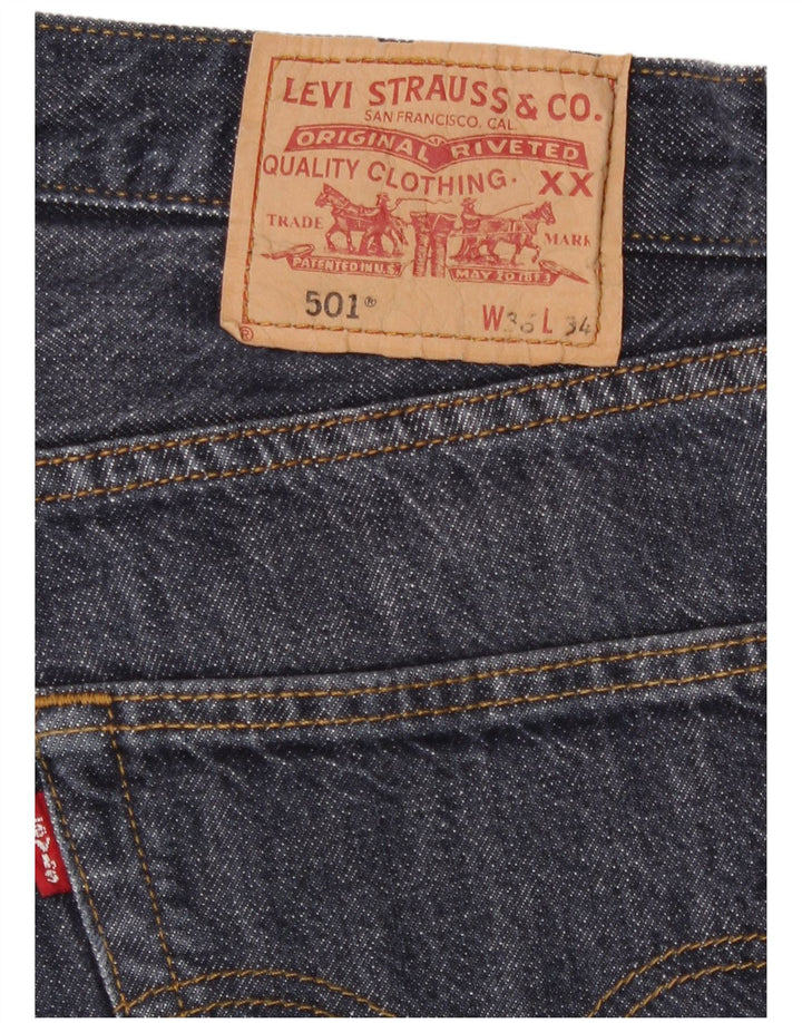 Levi's Jean Droit 501 Homme W36 L28 Bleu Marine