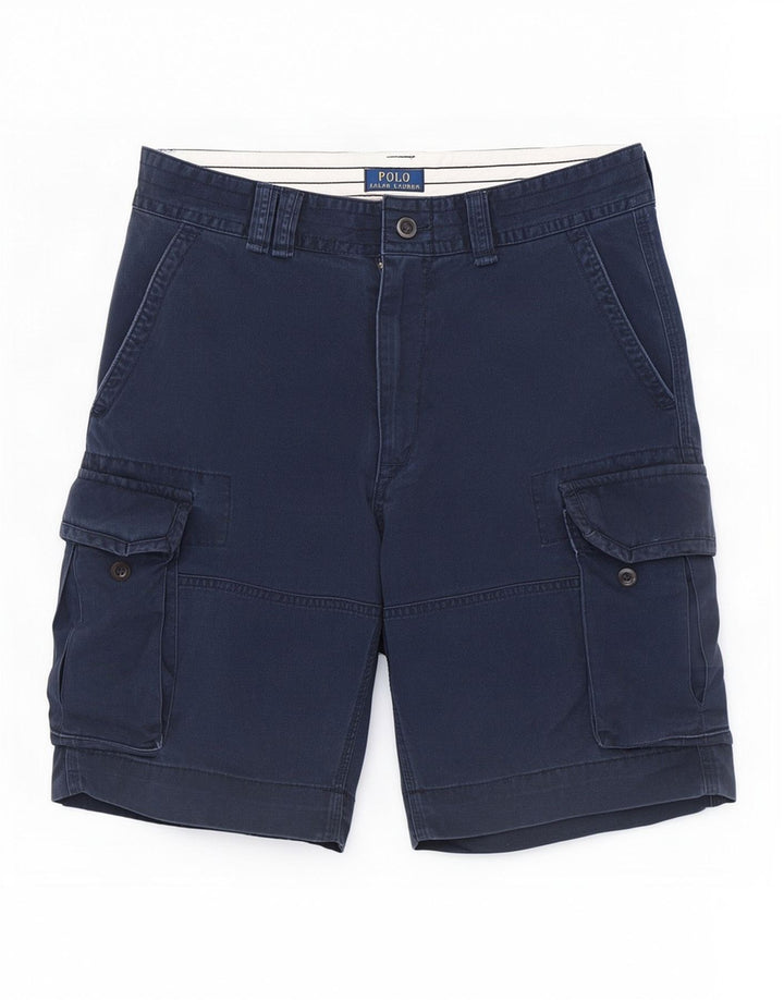 Ralph Lauren Short Cargo Homme W32 Coton Bleu Marine Moyen