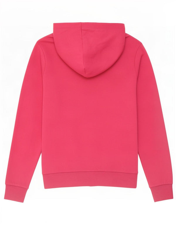 Freddy Pull à capuche zippé pour femme UK 10 Petit coton rose