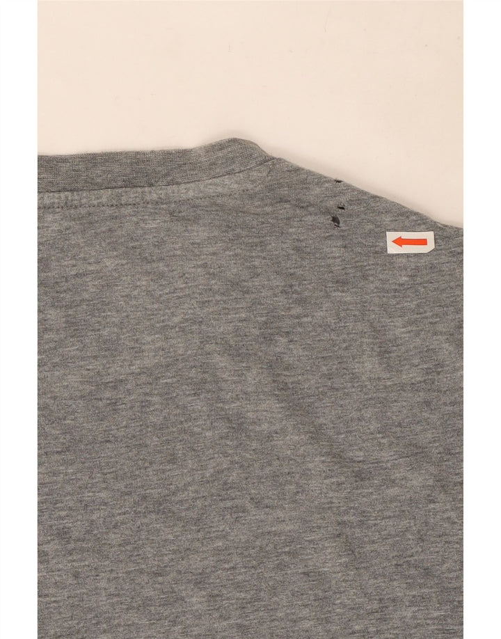 Puma T-shirt graphique pour homme 2XL Gris moucheté