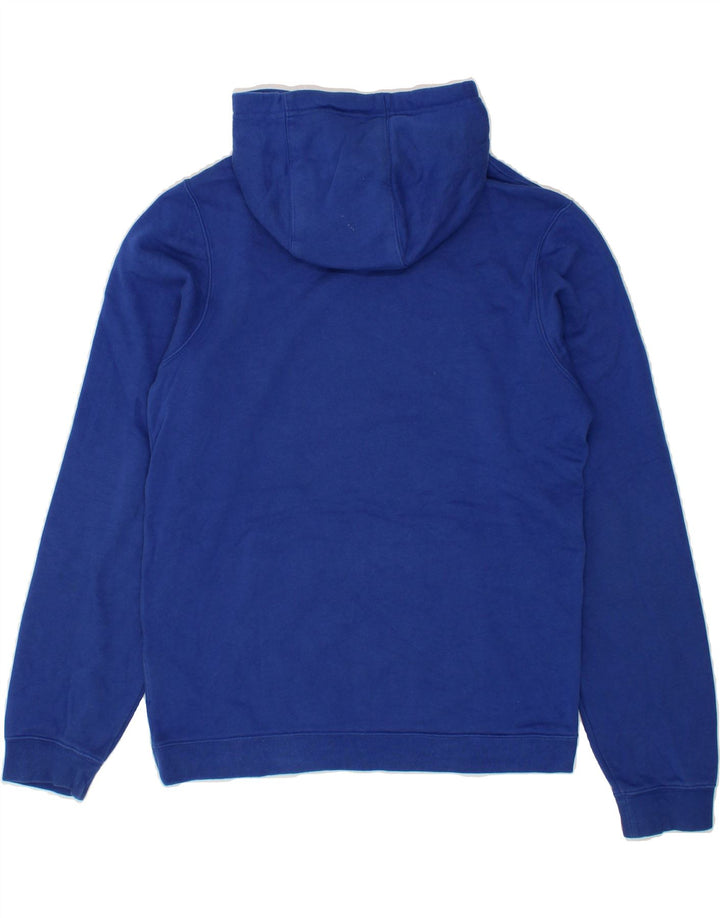 NIKE Mens Graphic Hoodie Jumper Small Blue Cotton Vintage Nike and Second-Hand Nike from Messina Hembry 