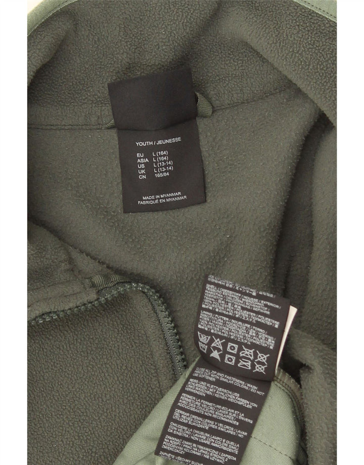 Jack Wolfskin Veste Polaire Fille 13-14 ans Large Kaki Polyester