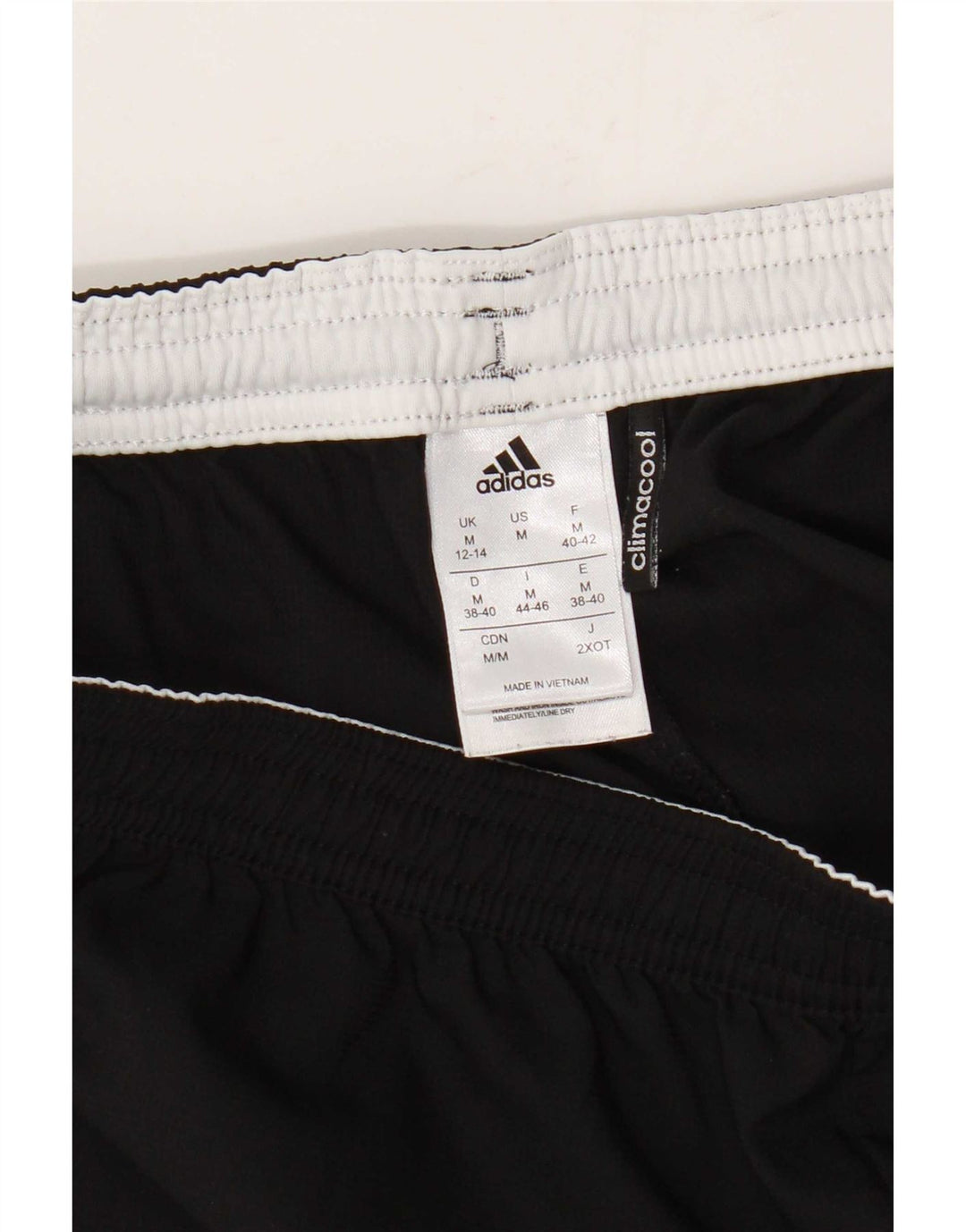 Adidas Femmes Climacool Sport Shorts UK 12/14 Moyen Noir Polyester