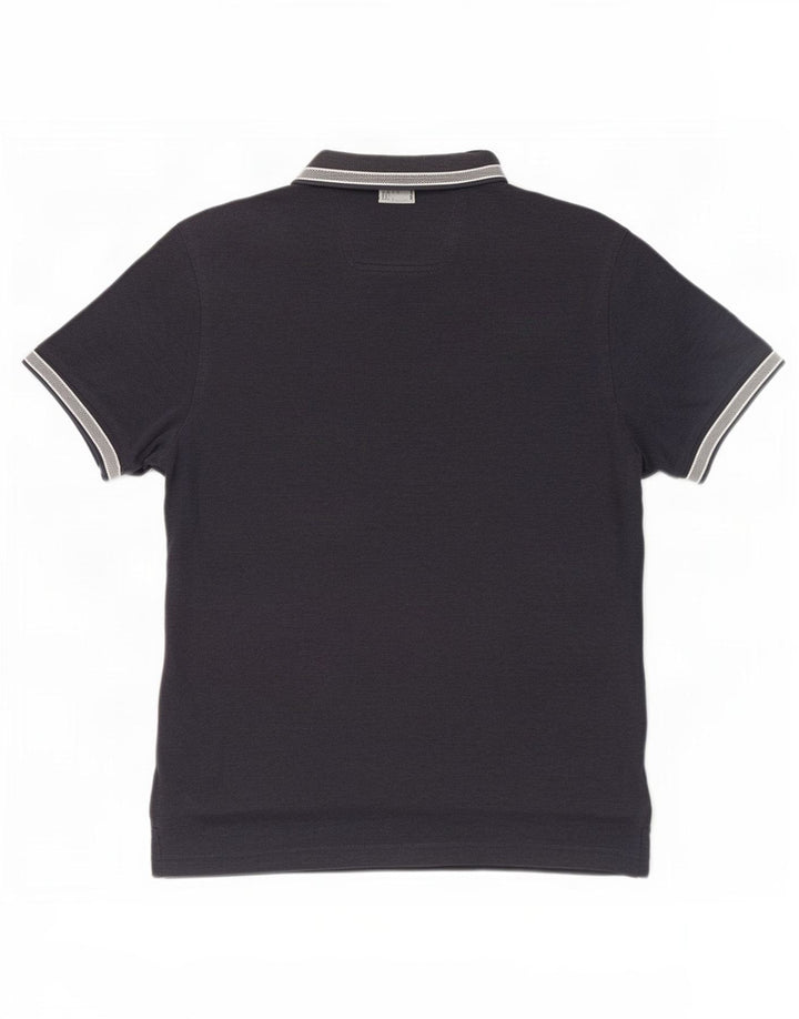 Hugo Boss Polo Regular Fit Bleu Marine Moyen Coton