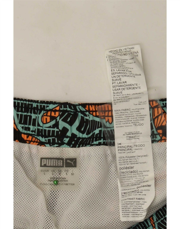 Puma Short de Bain Graphique Homme Multicolore Polyester